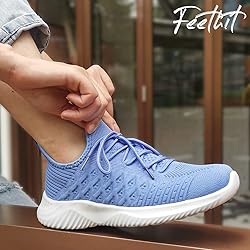 Feethit Womens Slip On Walking Shoes Non Slip