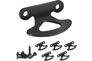 ONAGAD Tie Down Anchors 6 Pack for 2000-2017 Ford F150 Truck Bed Tie Down Anchors with Black Powder Coating | Fits 2004-2017 F-150 Styleside 2001-2010 F 150 Explorer Sport Trac, Inner Bed Tie Downs Hooks