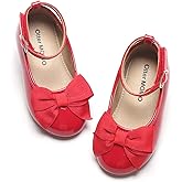 Otter MOMO Toddler/Little Girls Mary Jane Ballerina Flats Shoes Slip-on School Party Dress Shoes