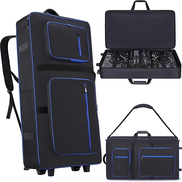 K*i様 DJ SET Amazon.com: Aleemin DJ Controller Soft Case with Wheels Compatible