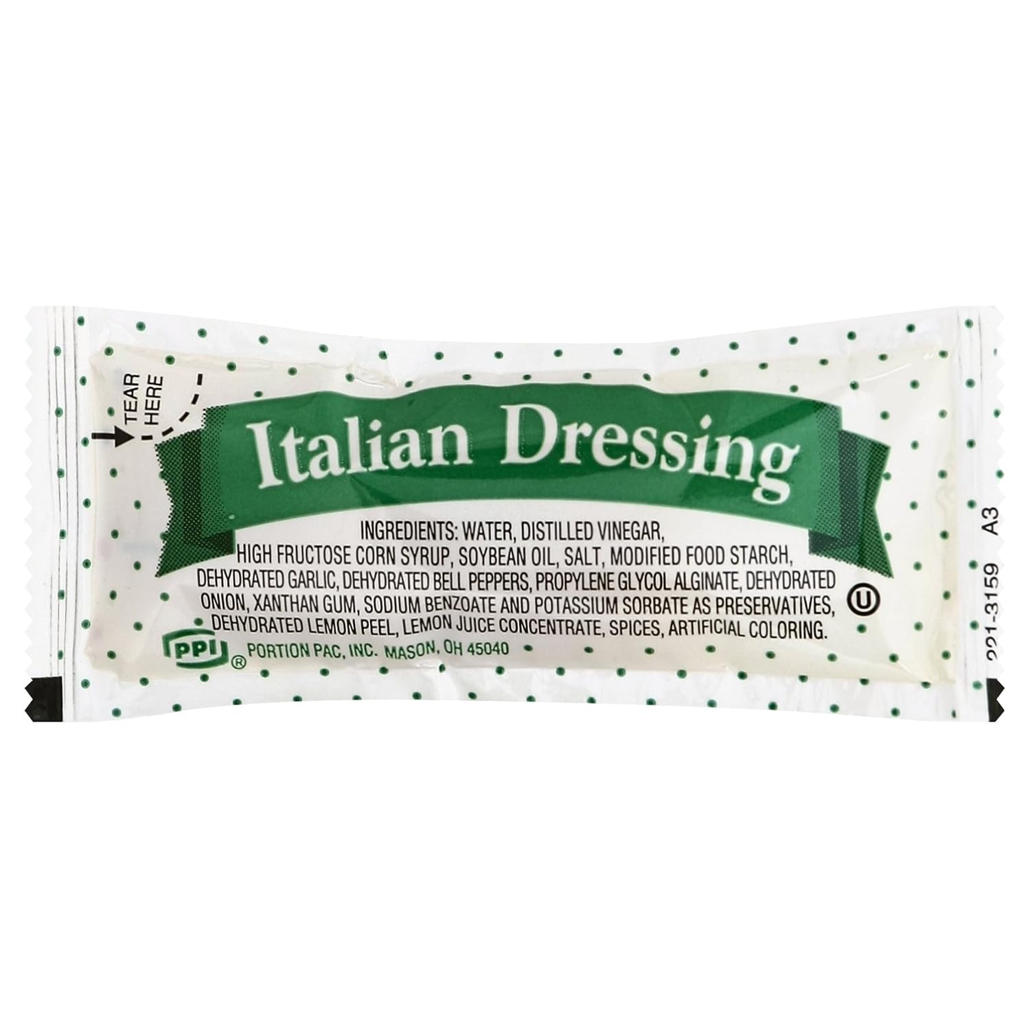 Portion Pack Dressing Italian, 0.42Ounce Single Serve