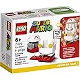 LEGO Super Mario Fire Mario Power-Up Pack 71370; Building Kit for Creative Kids to Power Up The Mario Figure in The Adventures with Mario Starter Course (71360) Playset (11 Pieces)