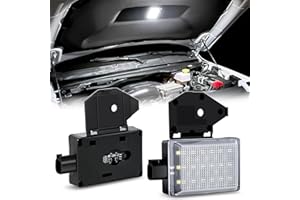 Nilight Under Hood Courtesy Light White Beam Plug and Play Compatible with 1998-2010 Dodge Ram 1500 2500 3500, 2006-2019 Dako