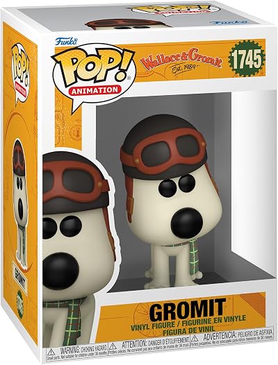 Funko POP! Movies Wallace & Gromit Gromit Collectible Vinyl Figure 3.75"