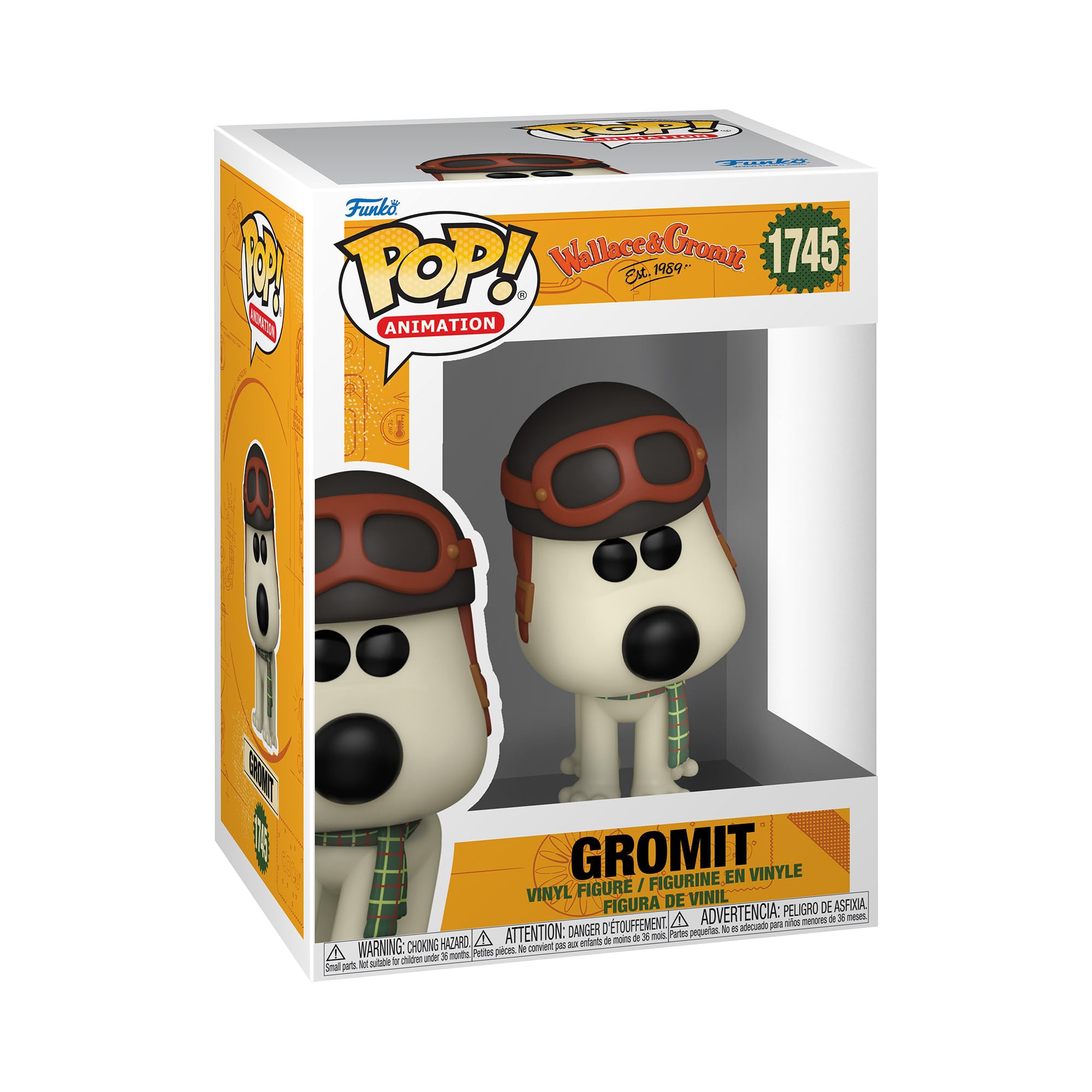 Funko POP! Movies: Wallace & Gromit - Gromit - Collectable Vinyl Figure - Gift Idea - Official Merchandise - Toys for Kids & Adults - Movies Fans - Model Figure for Collectors