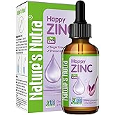 Nature's Nutra Happy Zinc, Liquid for Baby, Infant, Kids and Children, TRAACS Chelate Zinc, High Bioavailability, Non-GMO, Kosher, 2 Fl. Oz (60ml)