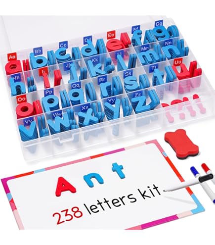 Amazon.com: Gamenote Classroom Magnetic Alphabet Letters Kit 238