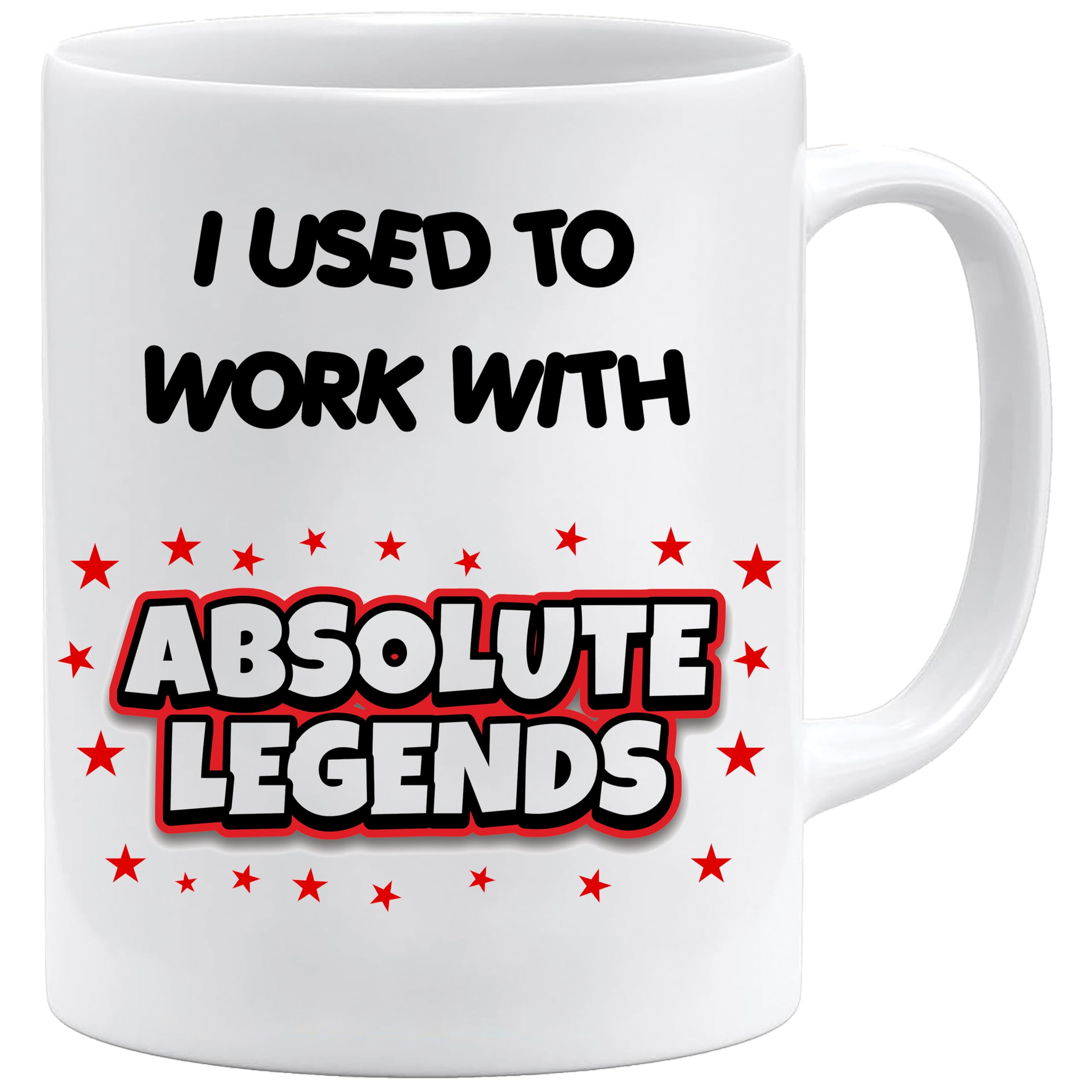 Acen Merchandise Office Mug - Leaving Gifts | I Used to Work with Absolute Legends Mug | Funny Work Gifts | Funny Work Colleague Gifts | Leaving Gifts for Colleagues | Colleague Leaving Gifts