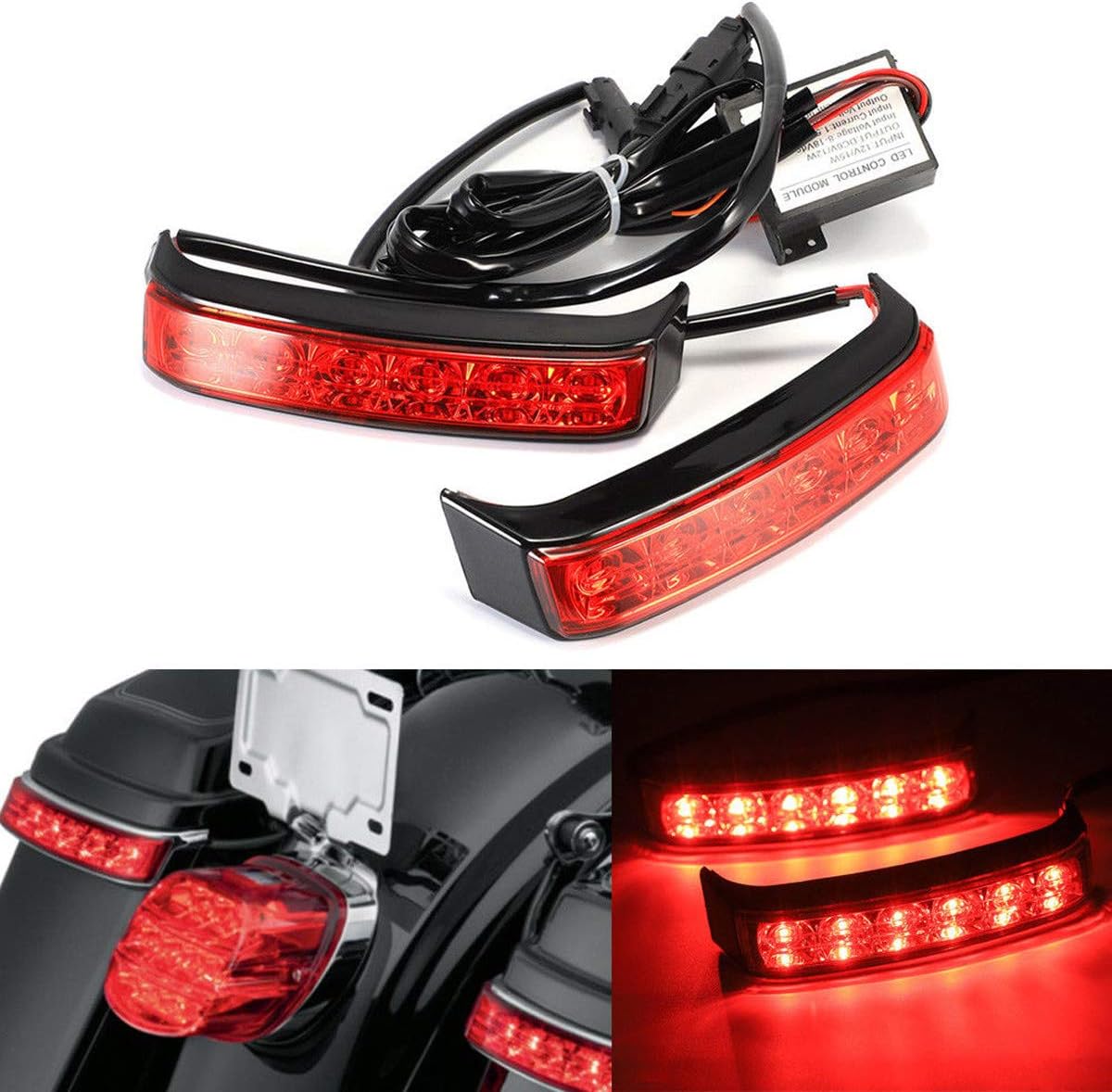 saddle bag rear light