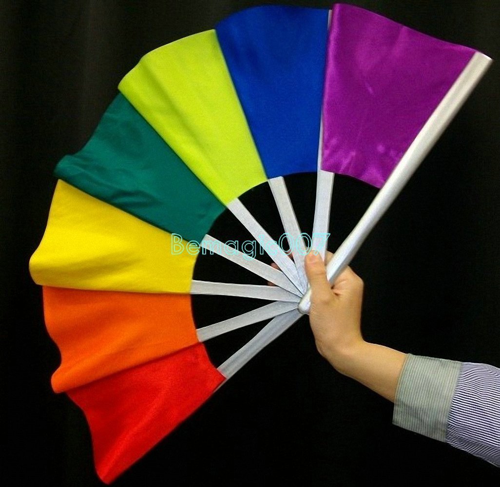 Stage Magic Tricks Pro Broken and Restored Fan Multicoloured