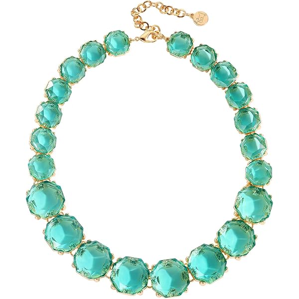 Jeairts Rhinestone Choker Necklace Silver Pearl India