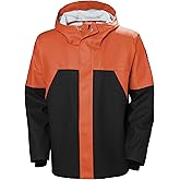 Helly Hansen Storm Rain Jacket for Men - PVC Shell Waterproof Rain Coats for Men - Neoprene Cuffs Workwear Jacket