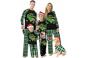 IPAJAMAS Family Christmas Pjs Matching Sets Christmas Family Pajamas Matching Sets Couples Christmas Pajamas Holiday Jammies