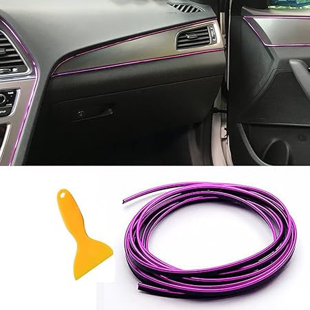Rgtopone Auto Deko Set Universal Auto Innen Zierleiste Streifen Mit Exklusiven Installation Werkzeug Flexible Trim Line Diy Gap Garnieren Zubehor Fur Alle Cars 2 Stuck Amazon De Auto Auto Innen Deko