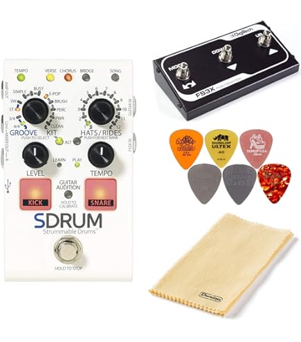 Amazon.com: Digitech SDRUM Strummable Drums - Pedal de batería