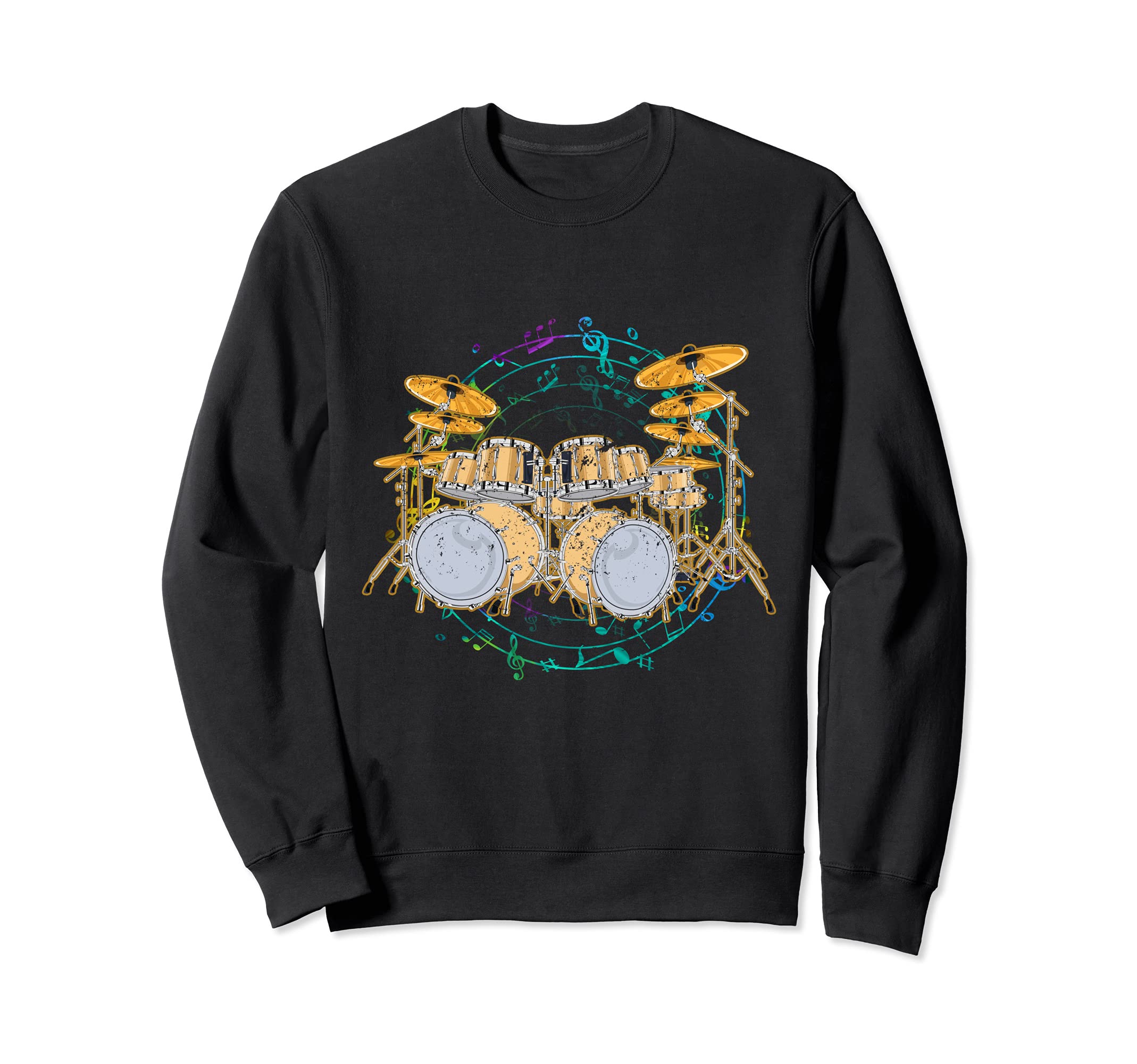 Percussion Drum Set Musician Drummer Drums Player Drums Sweatshirt