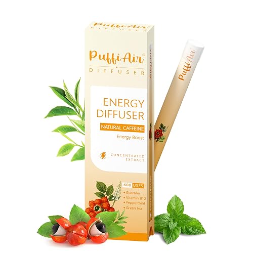 Herbal Diffuser Pen, Energy Diffuser with Guarana, Green Tea Extract ...