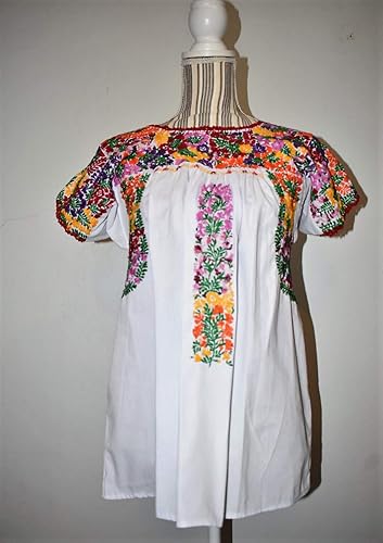blusa bordada blanca