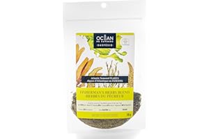 The Fishermen’s Blend Seaweed Flakes - 30g - Canadian and Eco-Friendly Certified, Easy to use Sea Vegetable - Hand harvested 