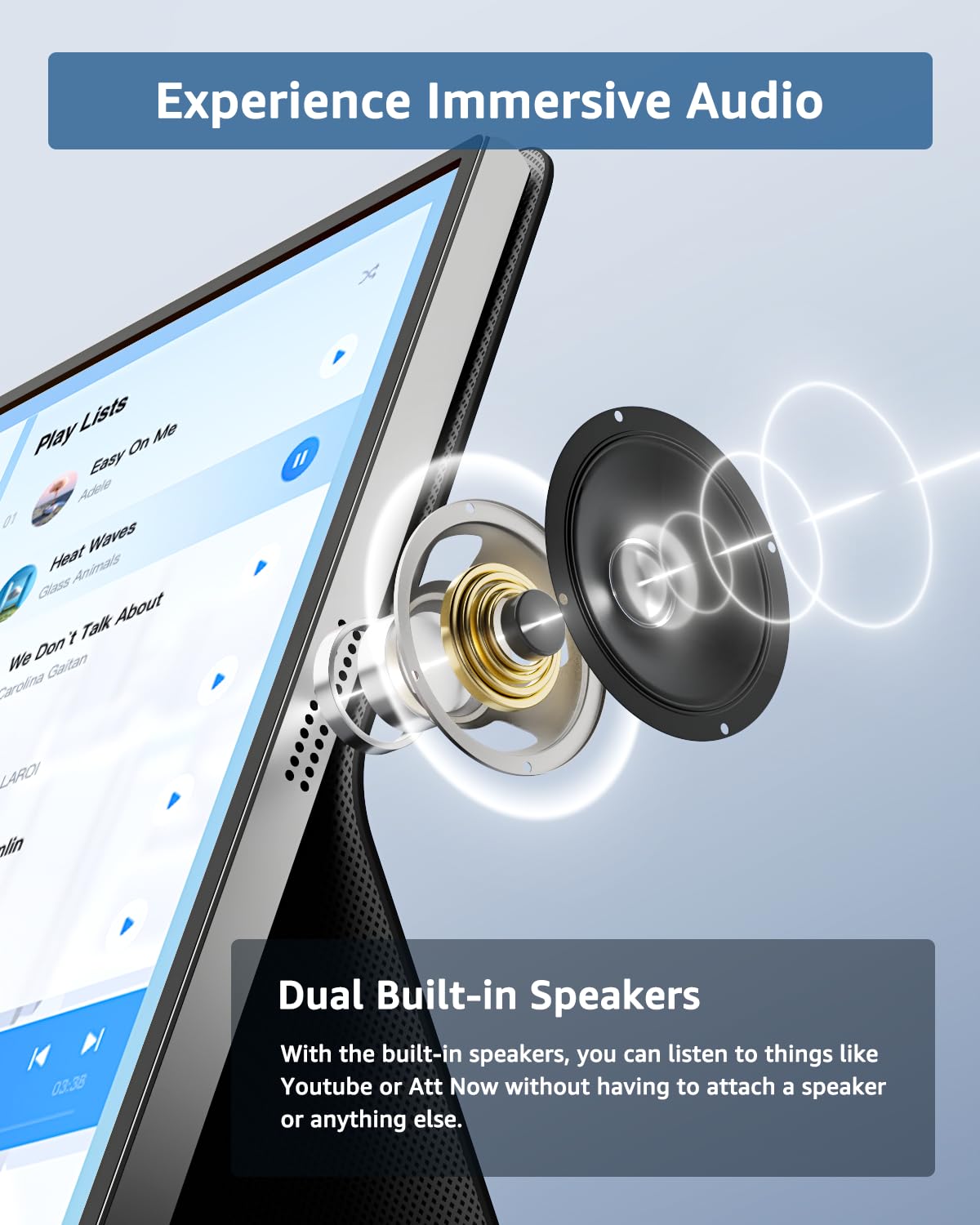 Yodoit Portable Monitor for Laptop, 15.6