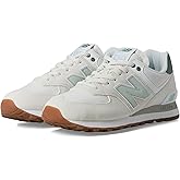 New Balance Women's 574 V2 Spring Sneaker, Sea Salt/New Spruce, 12 M
