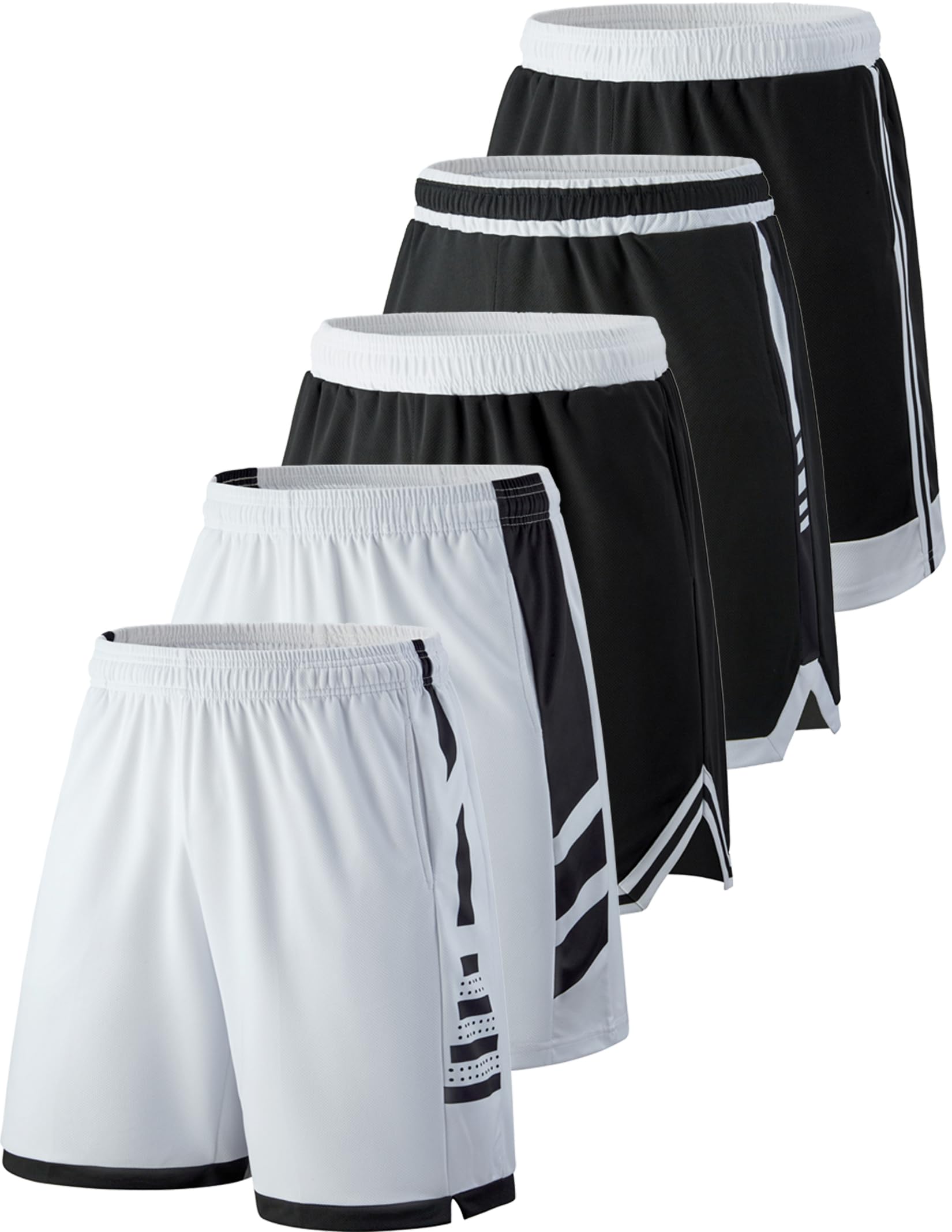 Shorts Basquete Liberty Imports - Pacote 5 Unidades Secagem Rápida