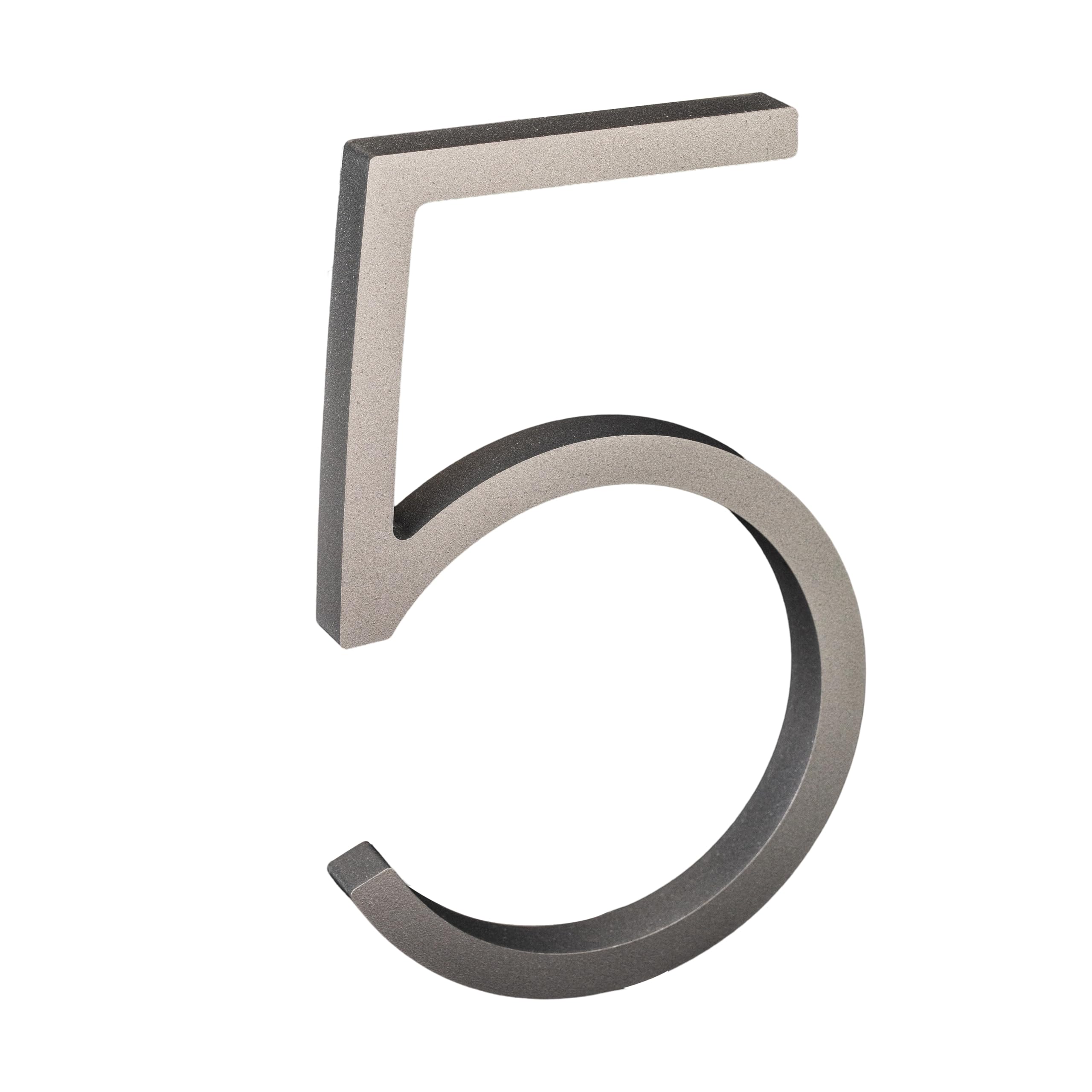 nanlyiau 5in 3D Adhesive door number house numbers