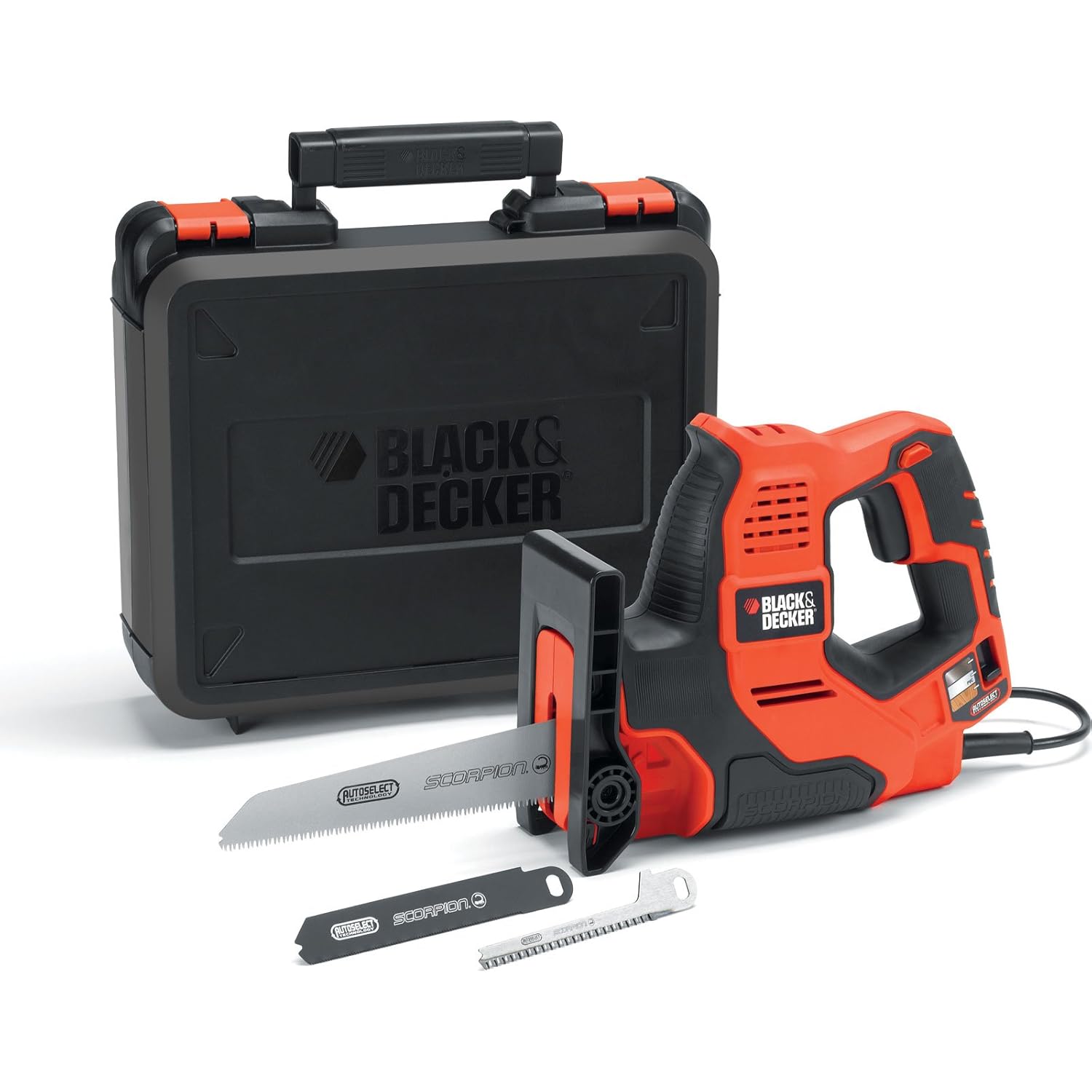 Black Decker Saw Electric Handsaw Power Tools Cut Blade Scorpion Jigsaw