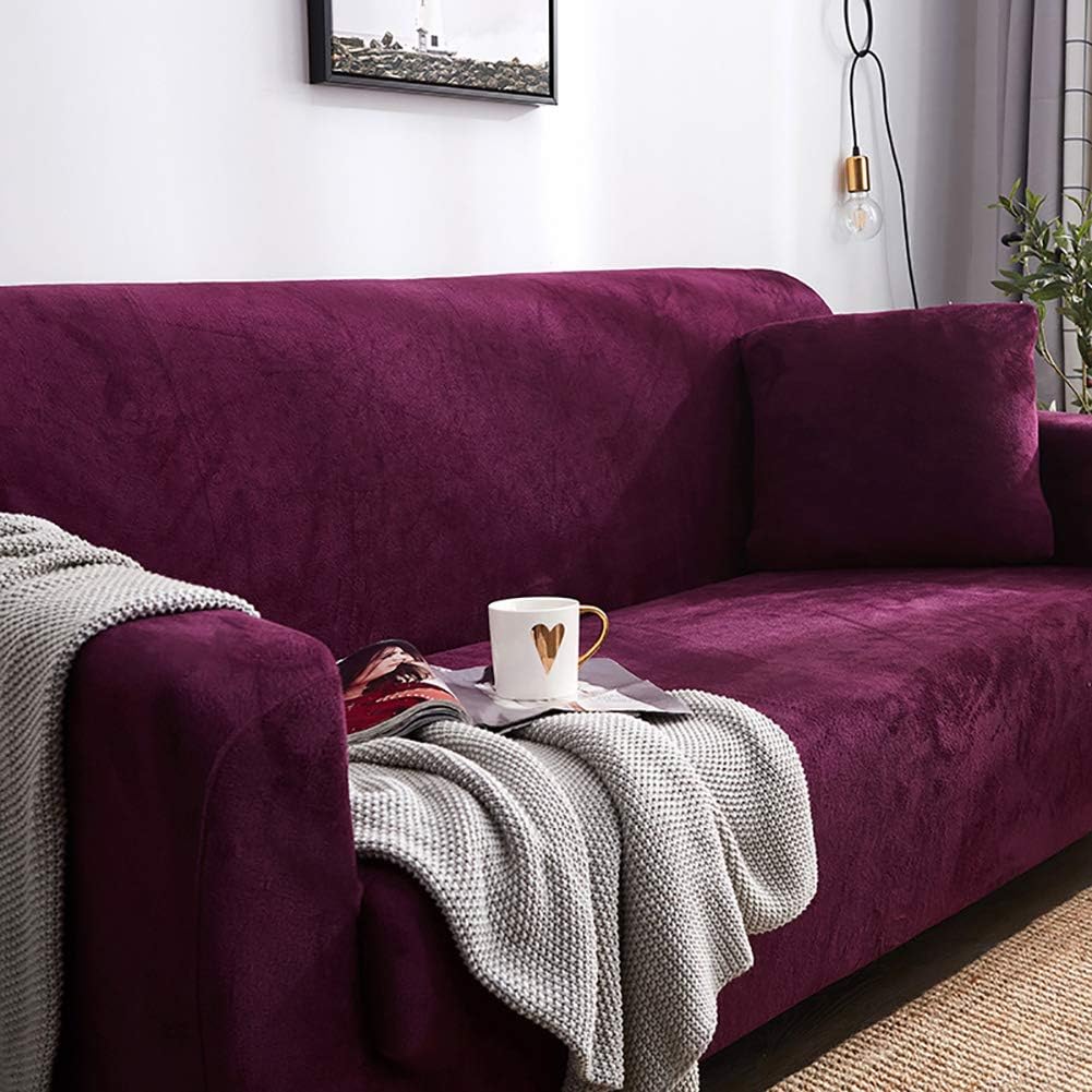 Newest For Deep Purple Velvet Sofa - Carin Scat