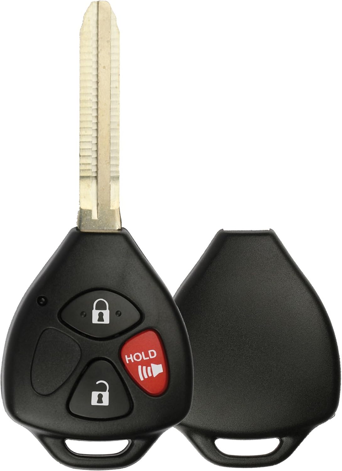 KeylessOption Keyless Entry Remote Fob Blank Key Blade Shell Case for Toyota RAV4 Venza Yaris Matrix Vibe xB - Image 5