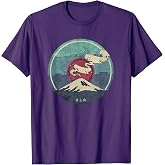 Mount Fuji Retro Style T-Shirt T-Shirt