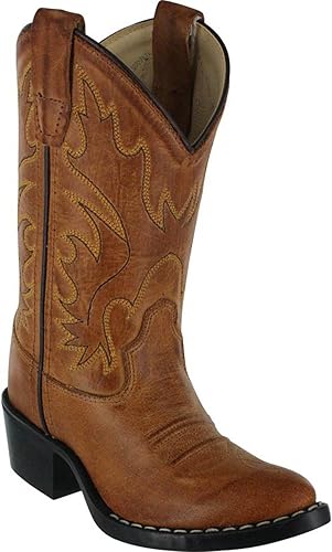 botas vaqueras punta redonda