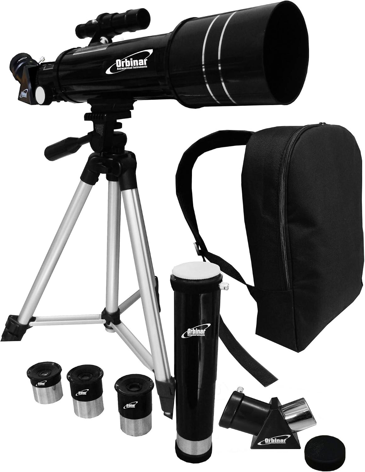 Orbinar 400/70 Reise Teleskop + Rucksack Spektiv Refraktor Fernrohr Astronomie - Image 3