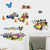 RoomMates RMK3584SCS Mickey and The Roadster Racers Peel and Stick Wall Decals