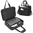 SAMDEW Double-Layer Portable Mobile Printer Storage Bag Compatible with HP Tango/Tango X, HP Officejet 250/200, Printer Carry