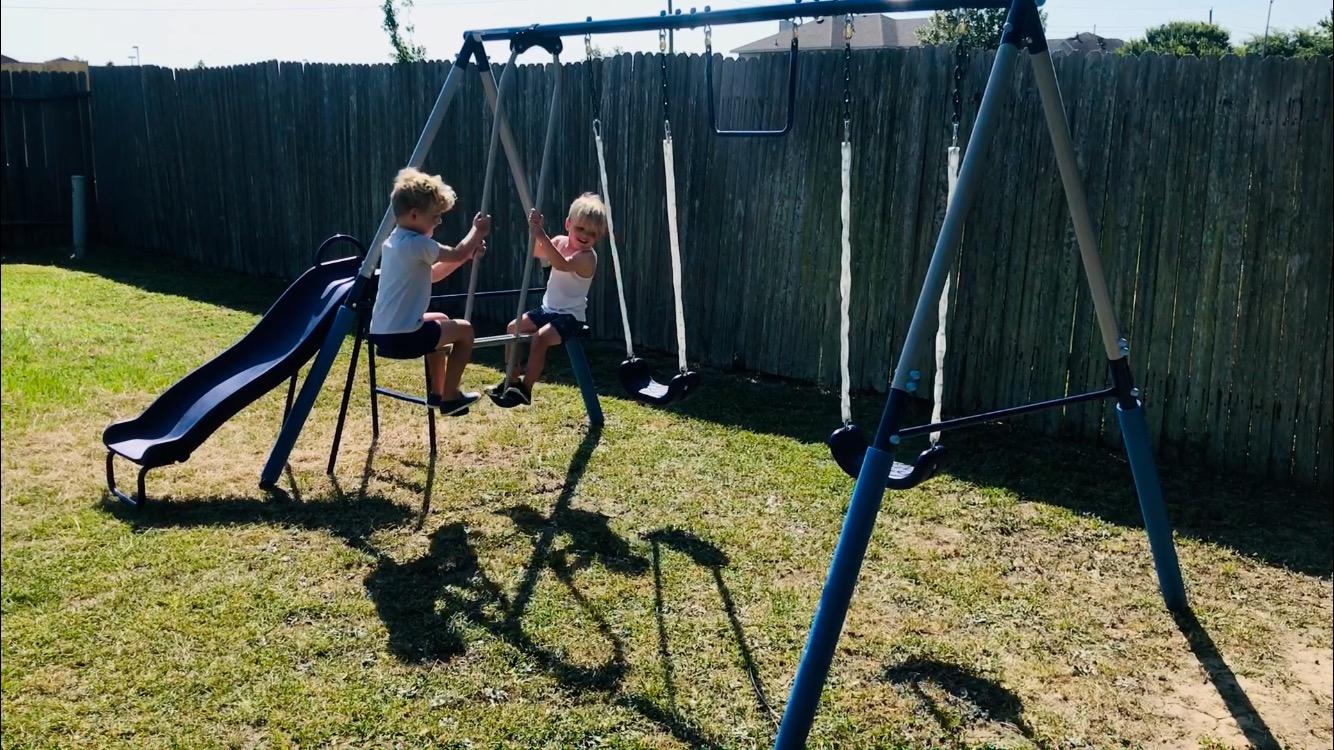 26/mo Finance Sportspower Arcadia Swing Set Outdoor HeavyDuty