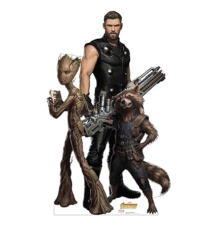 thor rocket groot