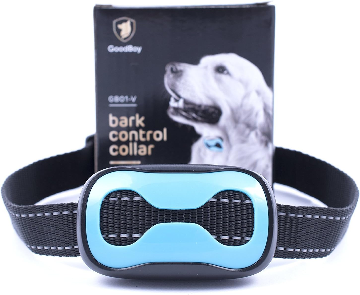 Dog Barking Collar For Small Medium And Large Dogs You Can Control Your Pet Unwanted Barking With This Safe GoodBoy Vibrating Anti Bark Training Device ( 8 + lbs )
