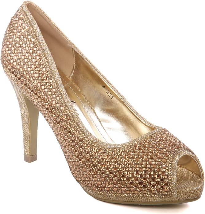 Unze Womens ‘Diva’ Diamante Adorned Bridal Unze Womens ‘Diva’ Diamante Adorned Bridal