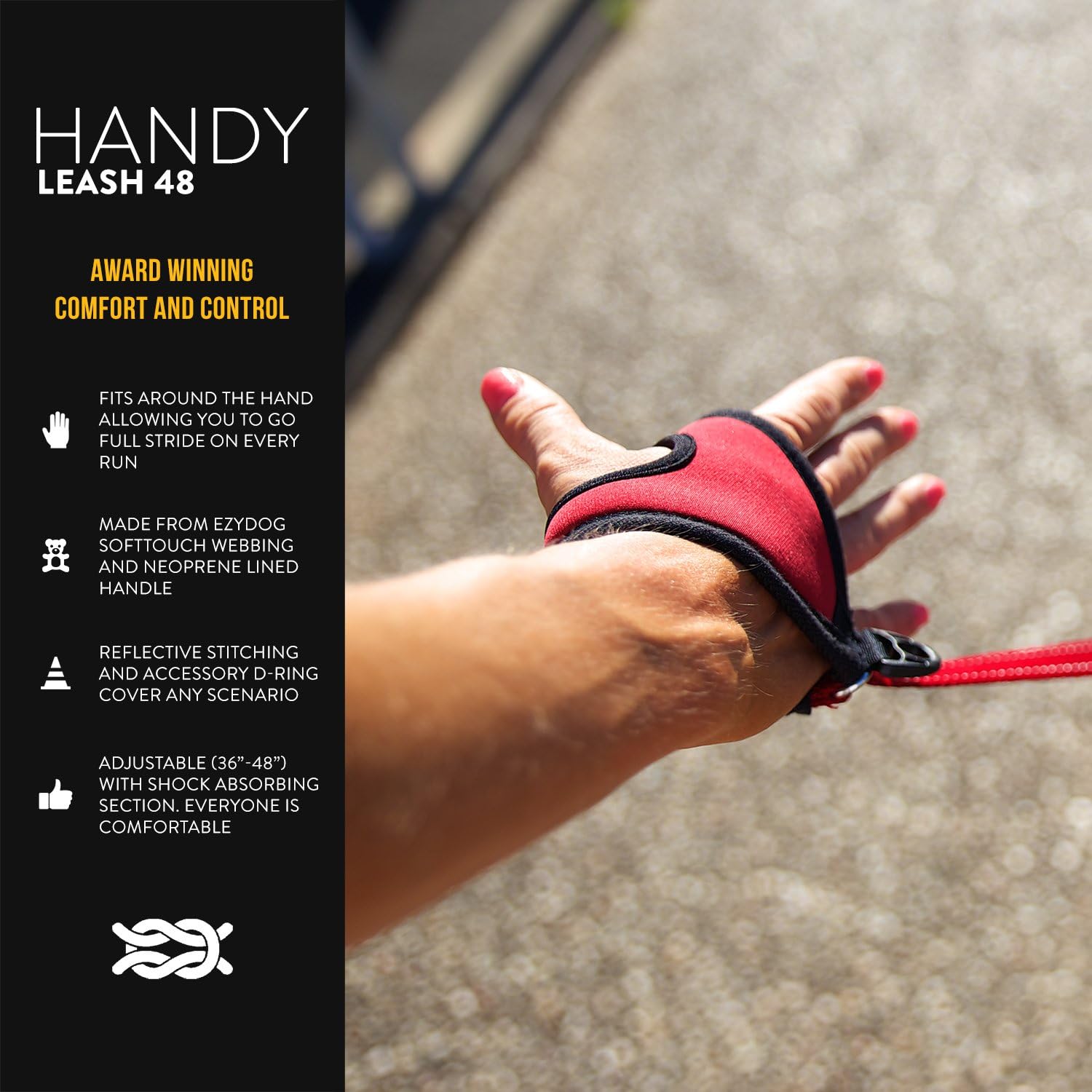 comfortable Dog Leash for hand arthritis