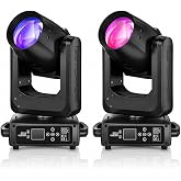 Betopper CLB260 Moving Head Light,260W Moving Head DJ Lights for Concert,2P | CLB260 with 8 Prism, 12 Colors 14 Gobos,6kg lightweight,Auto/DMX512/Master-Slave/RDM,for Concert DJ Club Events