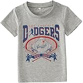 Baseball Shirt for Toddler Baby Boy Girl Game Day Funny Shirt Baseball Fan T-Shirt Sport Short Sleeve Casual Tee Tops