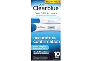 Clearblue Pregnancy Test Combo Pack, 10ct - Digital with Smart Countdown & Rapid Detection - Super Value