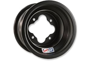 DOUGLAS WHEEL TIRE Douglas Technologies Tire A5 Wheel - 10x5 - 3+2 Offset - 4/156 - Black (10x5)