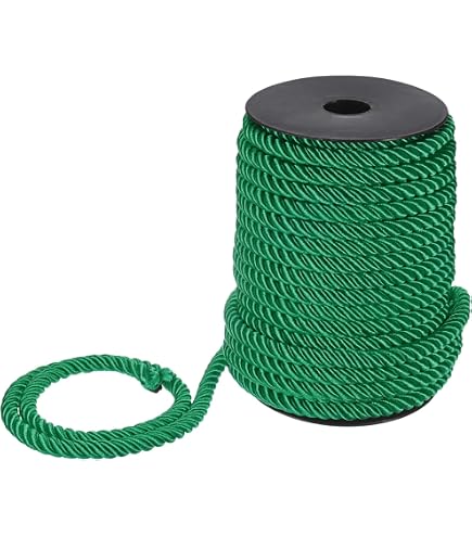 Rebower 2mm / 14 Yards Nylon Twisted Trim Cord Rope