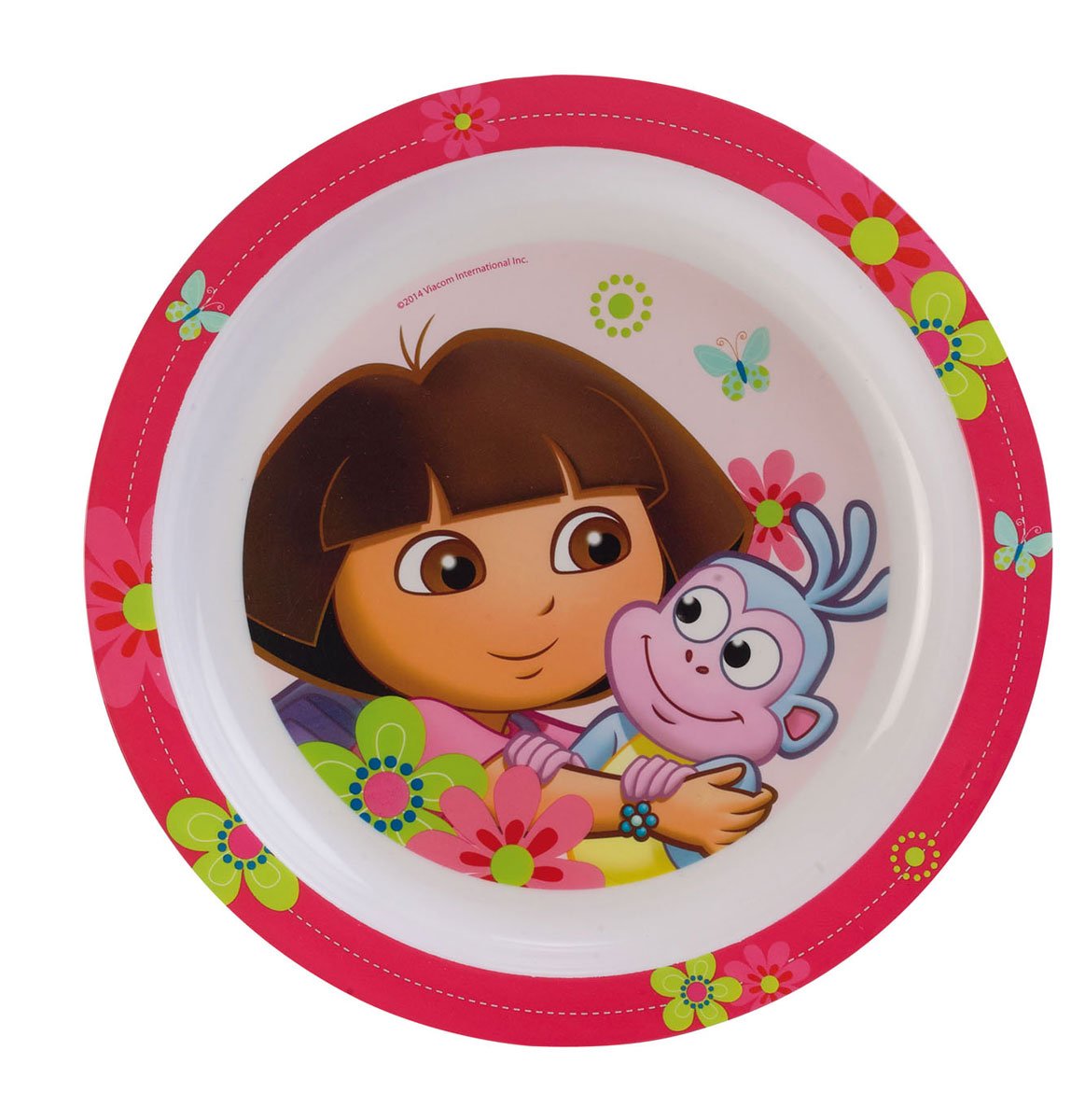 Fun House Dora Microwave Plate Diameter 22 cm