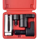 DAYUAN 5 pcs O2 Oxygen Sensor Socket Set Oxygen Sensor Remover Tool and Thread Chaser Set