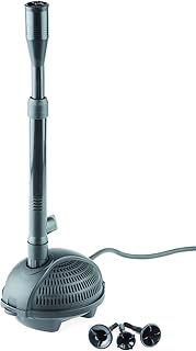 Pontec 56465 Wasserspielpumpe PondoVario 750 | Wasserspiel | Teichpumpe | Fontänenpumpe | Gartenteich