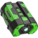 Moticett Replacement for EGO 56V Battery 5.0 Ah Compatible with EGO 56 Volt Lithium-Ion Battery Tools and Charger (5.0Ah)