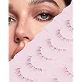 Jiocolor Lashes Bottom Lashes Strip Natural Bottom Eyelashes Wispy Under False Lashes Lower Lashes Extension Clear Band Mink Lashes 7 Pairs R1
